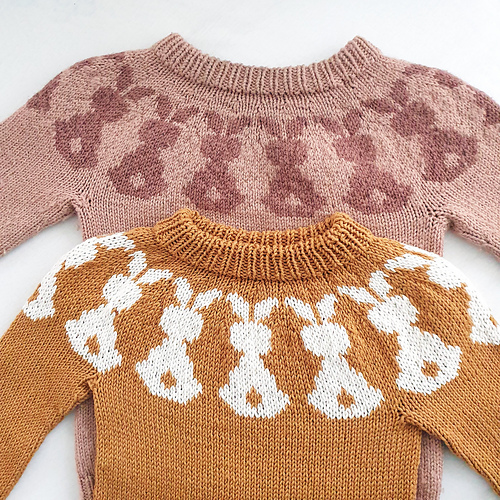 Barnas kaningenser / Junior's Bunny Sweater - Tonje Haugli