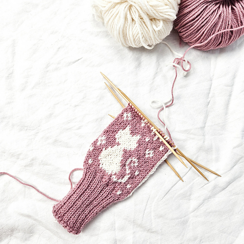 Katt i snøen / Snowy Cat - Tonje Haugli