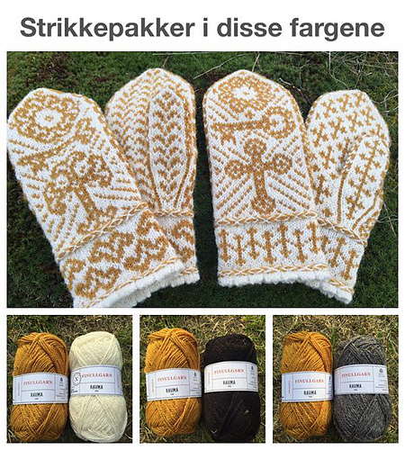 Kristin og Erlend-votten - Kristin Lavransdatterspelet