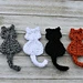 Super Simple Cat Applique pattern 