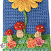 Spring Flowers Scene pattern