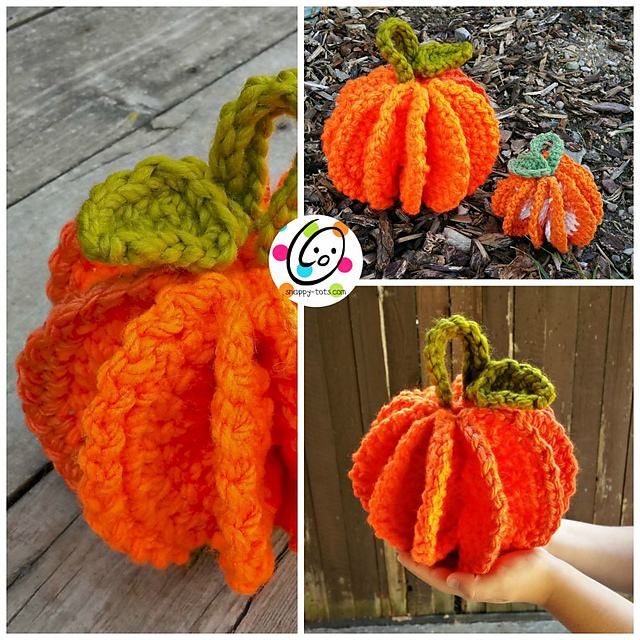 Ravelry: Jumbo Pumpkin and Tawashi pattern by Heidi Yates