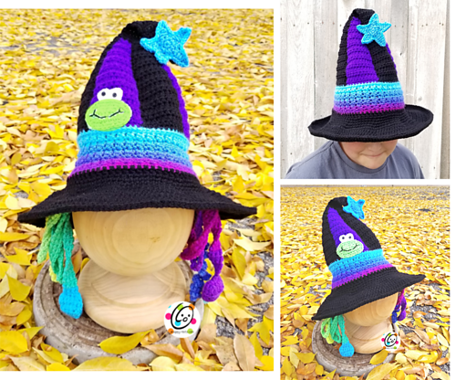 Ravelry: Funky Witch and Wizard Hat pattern by Heidi Yates