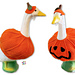 Pumpkin Goose Set pattern 