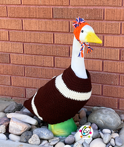 Football Fan Goose Sweater photo 2