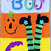 Sampler Halloween Flag pattern 