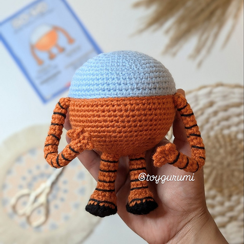 80HD Hund Mann Amigurumi - Ankita Palit