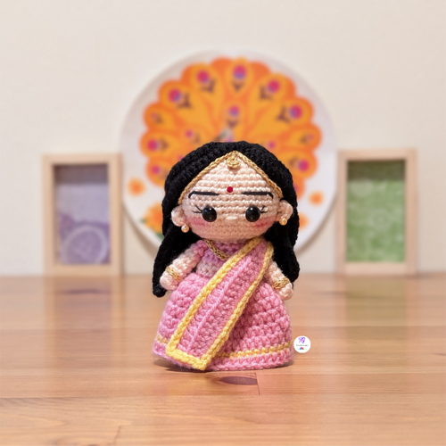 Krishna Radha Amigurumi