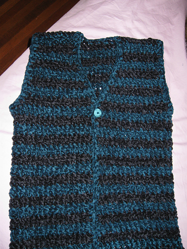 Simple Luxury Vest (crochet) photo 2