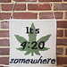 Puff, Puff, Pass wall hanging pattern
