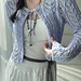 Leaf Cardigan pattern 