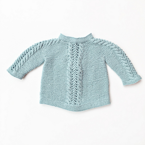 Rillejakke med mønster - Tusenmasker