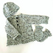 Picot Baby Cardigan, Hat and Mittens pattern 