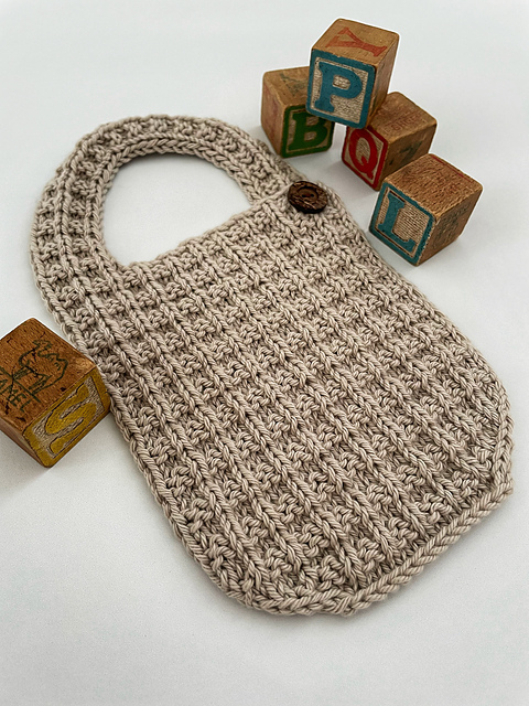 Biscuit Bib Saddle Ridge Stripe main image 0