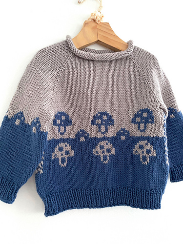 Mushroom Genser BJ19 - Sharyn Armstrong