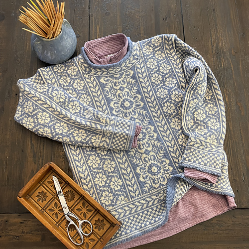 Ravelry: Wintergarden Pullover pattern by Mary Ann Stephens