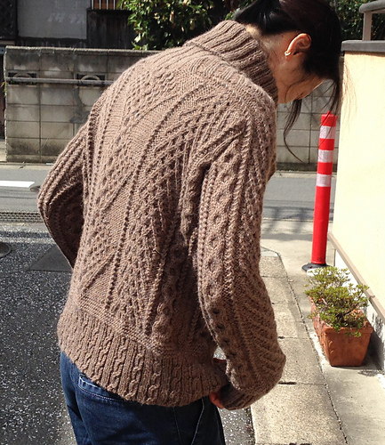 Classical Aran Sweater クラシカルアランセーター 다른 모습 3