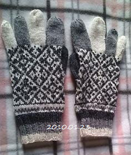 Folklore mitten　(p.12　フォークロアミトン） 다른 모습 1