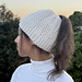 Laney Messy Bun Hat pattern