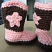Baby Cowboy Booties photo 4