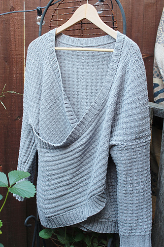 Provence Wrap Sweater - byKnitsterHeather