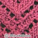 unikatissima's lace poinsettia - version 'knit-purl'