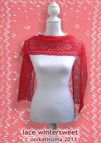 tablerunner/shawl (red)/Tischläufer/das Tuch (rot)