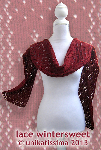 scarf (bordeaux) - Schal (bordeauxfarben)