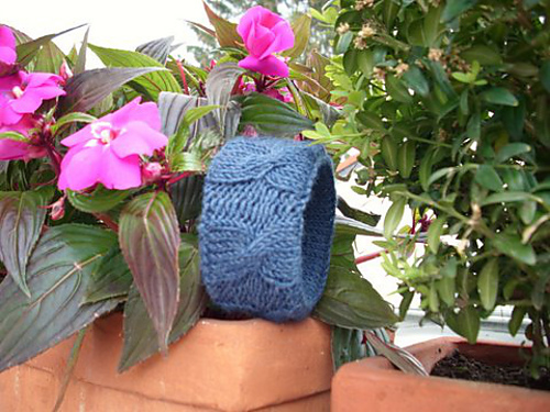 Knitted Bangle/Napkin Ring photo 5