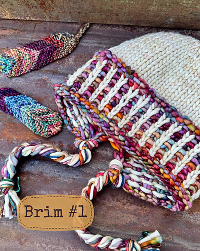 Just a Little Ribbing Bonnet