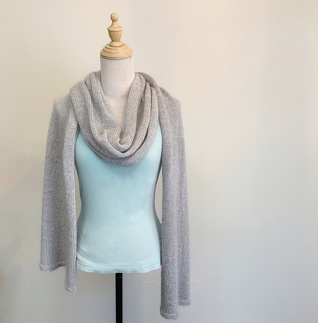 Ravelry Greydient Wrap pattern by Unwind Yarn House