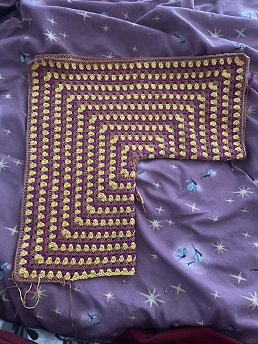 Granny Square Hexagon cardigan