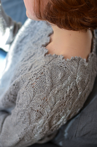 Ravelry: Silver Lining Sweater pattern by Valentina Bogdanova