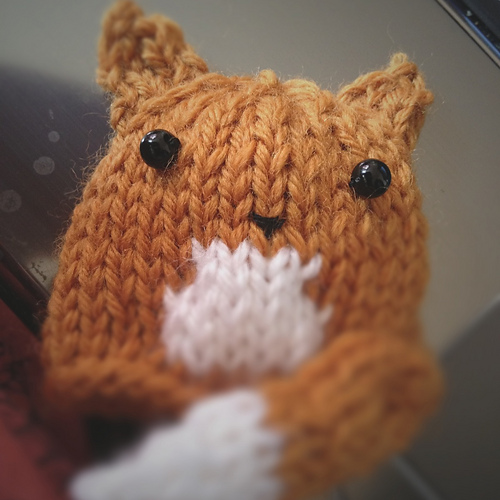 Innocent Big Knit: Fox Hat. photo 1