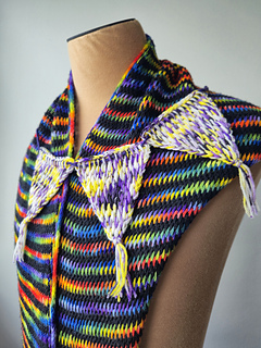 Equally Unique shawl
