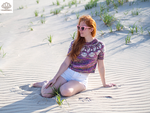 Ravelry: Seashell Pullover pattern by Vanessa Ewing