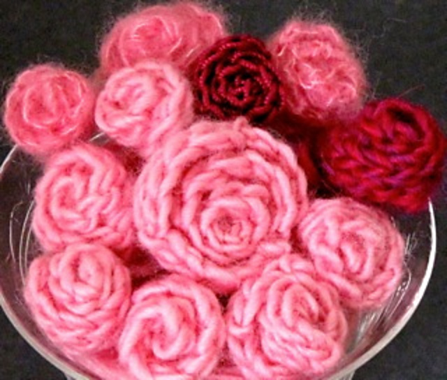 Ravelry: vashtirama's Slip Strip Roses
