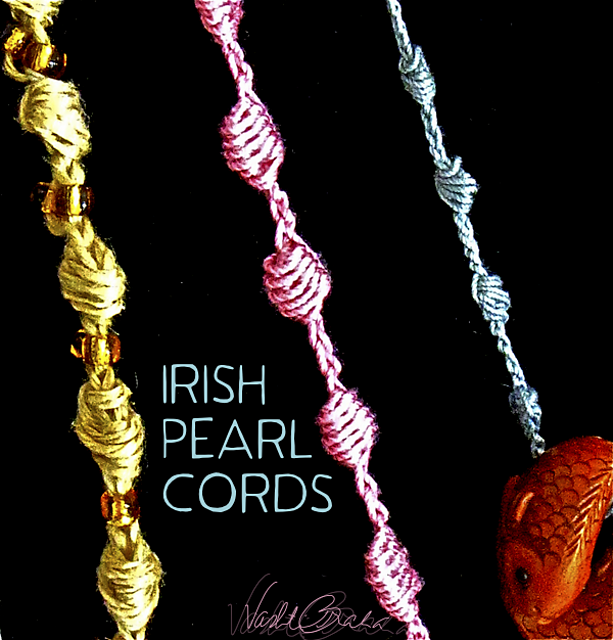 Ravelry Irish Pearl Knots Necklace & Friendship Bracelets pattern by