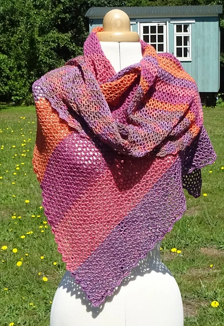 Twits Shawl by Agrarian Artisan Twits Shawl by Agrarian Artisan