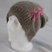 Tuque petite touche de rose pattern 