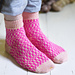 Neon Checkers Socks pattern