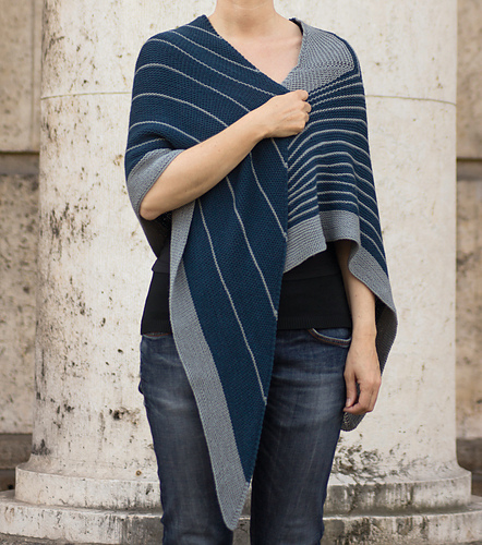 stripe shawl