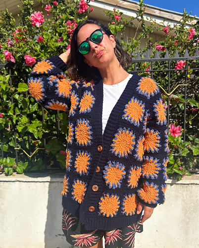Square Granny Cardigan