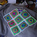 Childs Granny Square Poncho photo 4