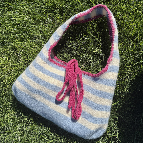 The Mossy Bag - Knitting Pattern