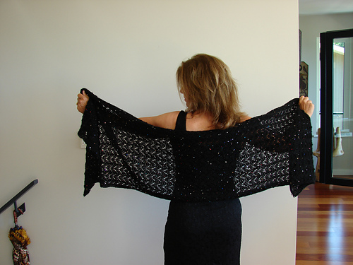 Easy Lace Scarf/Wrap FREE photo 4