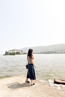 Worn with my THE GIRL dress in the same shade of blue.