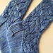 Chevron Fold Socks pattern