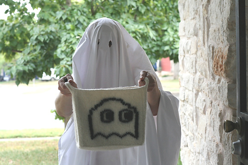 Pac-Man Ghost Trick-or-Treat Bag photo 1