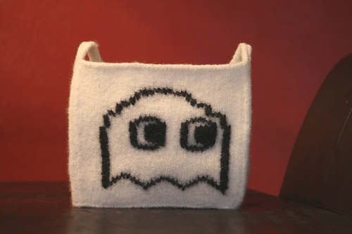 Pac-Man Ghost Trick-or-Treat Bag photo 2